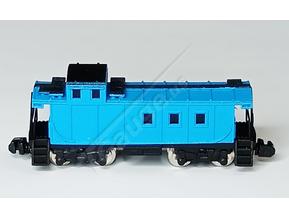36' Blue Caboose
